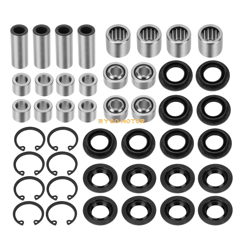Front A Arm Bearing Bushing Seals Kit for Kawasaki KFX700 KFX450R