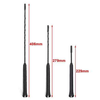 9" Car Antenna Mast for Toyota, Nissan, Dodge, Mazda, BMW