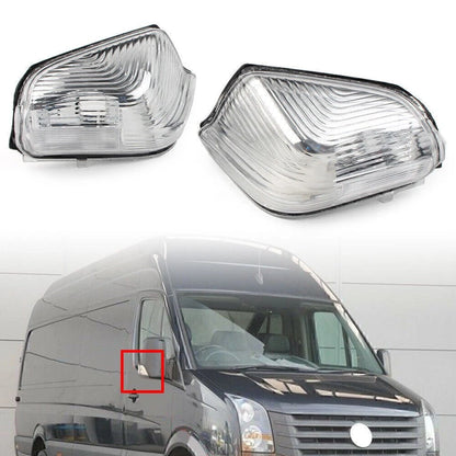 Side Rear View Mirror Turn Signal Lamp for VW Crafter, Benz Sprinter (2006-2018)