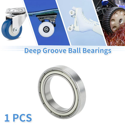Deep Groove Ball Bearings 25x37x7mm 1 Pc for Scooter Skateboard Wheel