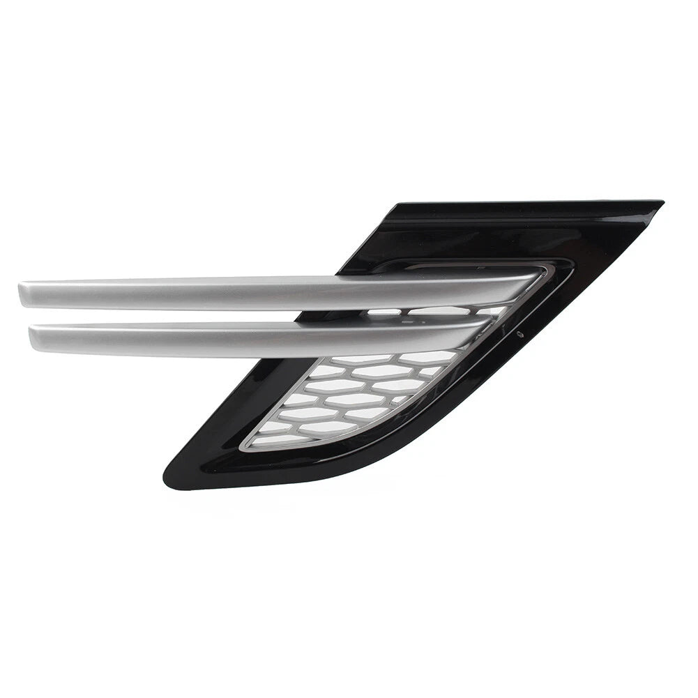 Silver Front Fender Air Vents Grill for Land Rover Range Rover Sport (14-17)
