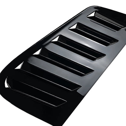 2 x Carbon Fiber Look Rear Window Louvers for VW Golf 4 MK4 (1997-2006)