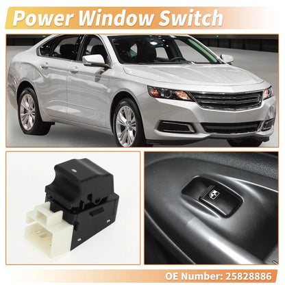 Rear Side Power Window Switch for Chevrolet Impala Limited