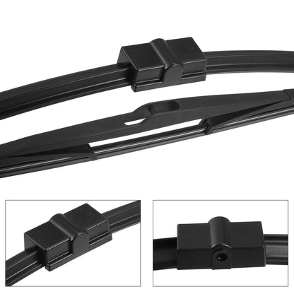 3 x Car Front Rear Wiper Blades for Ford Focus MK2 (2004-2011)