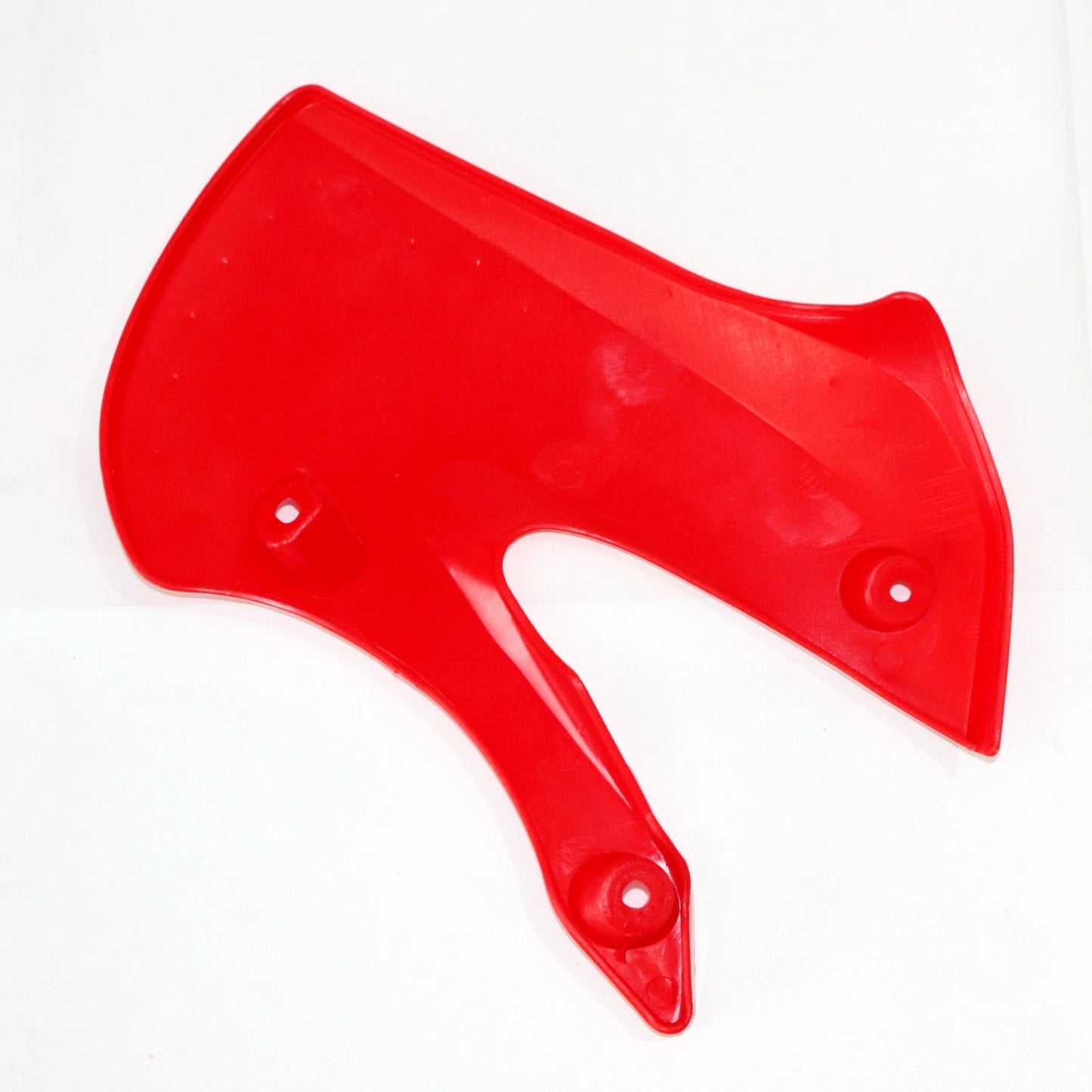 Red Plastic Front Right Tank Side Guard Fender for KLX110 (2002-2023)