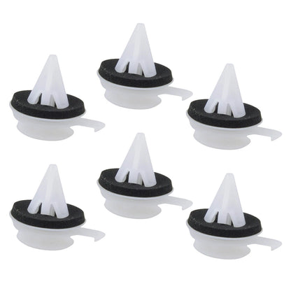 50Pcs Windscreen Moulding A Pillar Post Clips for Range Rover
