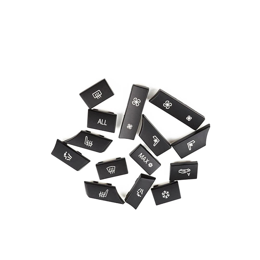 14Pcs Key Caps Repair Kit for BMW 5 6 7 F10 F01 F12 (2009-2017)
