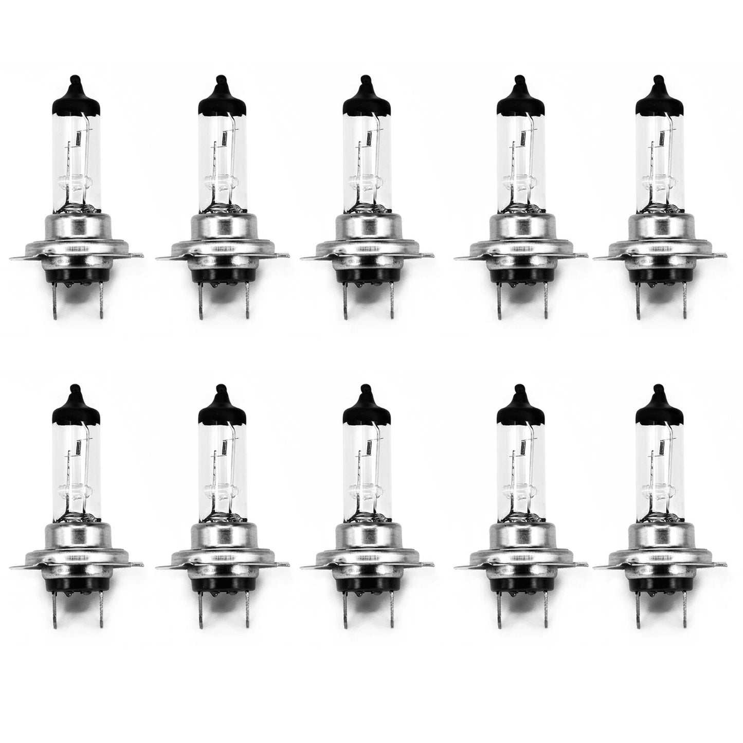 H7 Xenon Headlight 10pcs Halogen Light Lamp Bulbs for Car