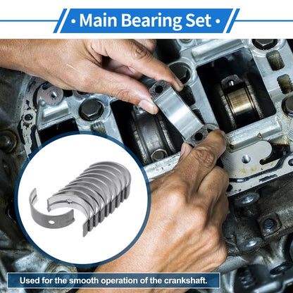 Main Bearing Set for Toyota Corolla E10 (1983–1997)