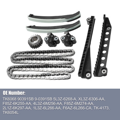 Engine Timing Chain Kit for Ford F-150 F-250 F-350 Super Duty (2004-2010)