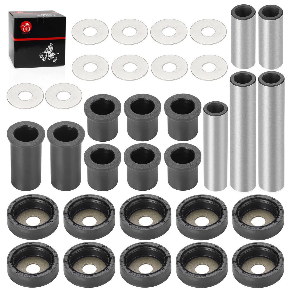Rear A-Arm Suspension Bushing Kit for Suzuki King Quad 450 LTA450X 2007-2010
