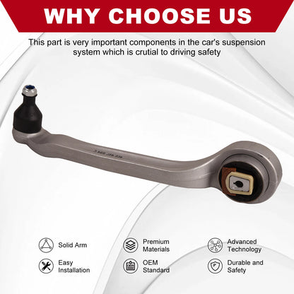 Front Right Track Control Arm for Audi A8 4E2, 4E8 3.0i, 3.2i (2003-2009)