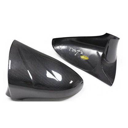 DRY Carbon Fiber Adhesive Mirror Shell For IS250 IS300 IS350 2014-20 IS200t 2016
