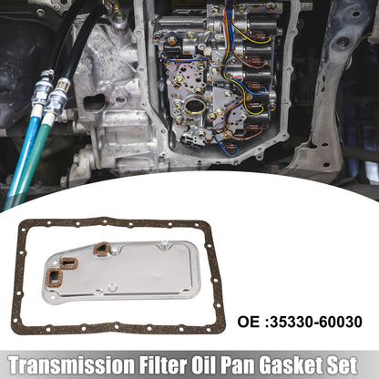 Oil Pan Transmission Filter Gasket Set for Toyota