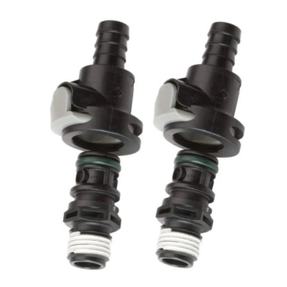 Attwood Universal Male & Female Sprayless Connector Kit for Boat, PWC, 2PCS