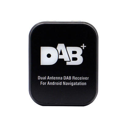 DAB+ Digital Tuner Adapter for Car Audio Radio USB Receiver with Dual Antennas