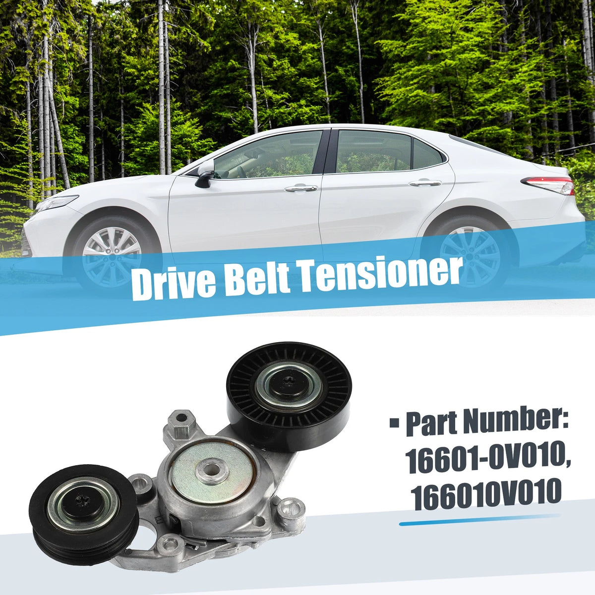 Belt Tensioner Pulley Assembly for Toyota Camry (2010–2011)