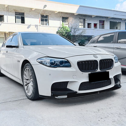 Bumper Spoiler Lip for BMW 5 Series F10 F11 M5 (2012-2016) Black