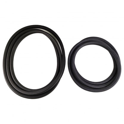 Windshield Weatherstrip Rubber Seal F+R Pair Fits Isuzu KB20 Faster 1972-80 D09