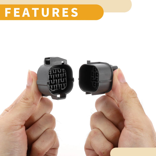 14 Pin Auto Speaker Connector Plug for Honda - 1 Set Black