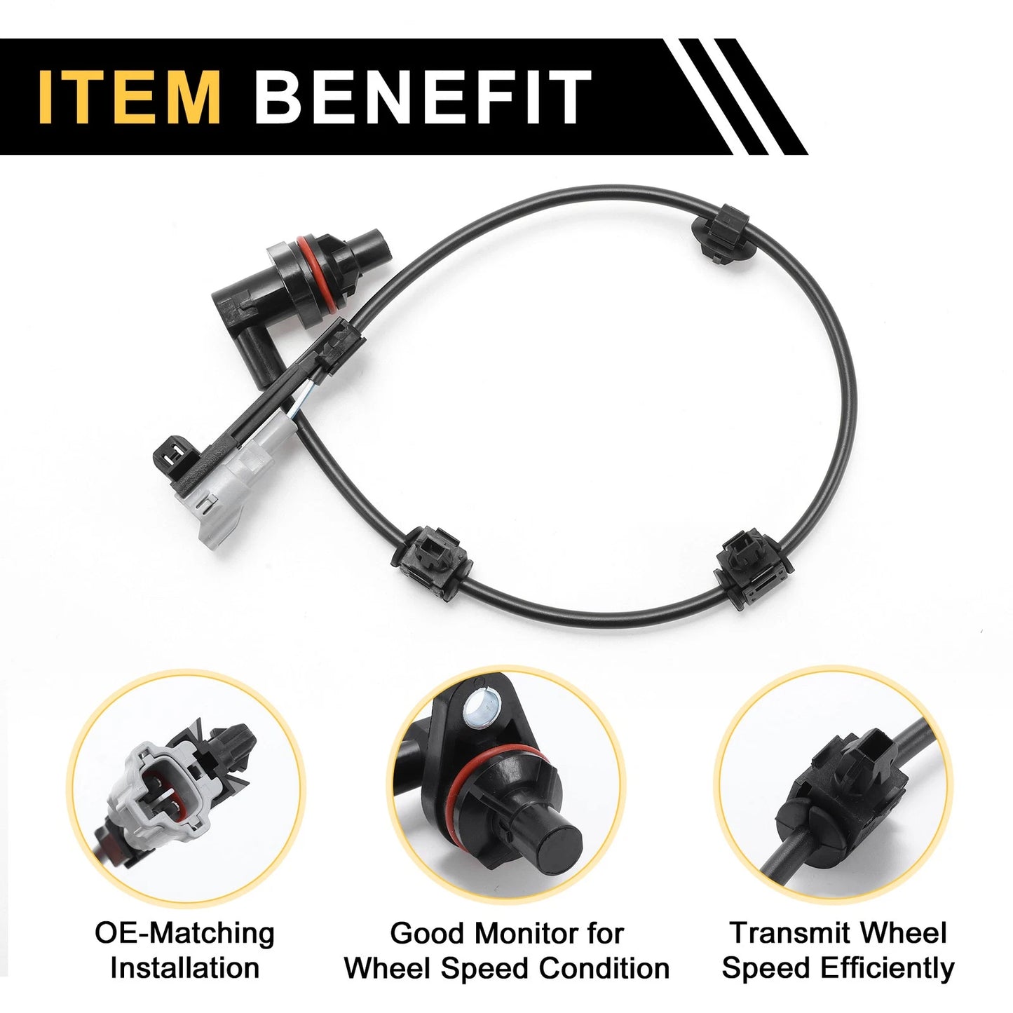 ABS Wheel Speed Sensor for Toyota Hilux (2011-2015) Rear Left