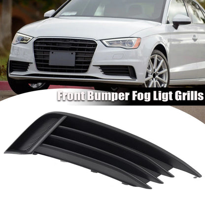 RH Bumper Fog Light Grille Cover for Audi A3 8V 2013-2017 Sedan