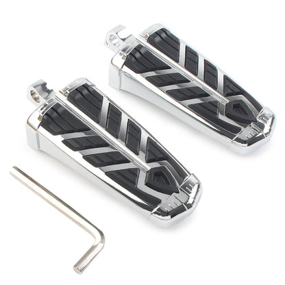 Aluminum Foot Pegs 10mm for Harley Motorcycle