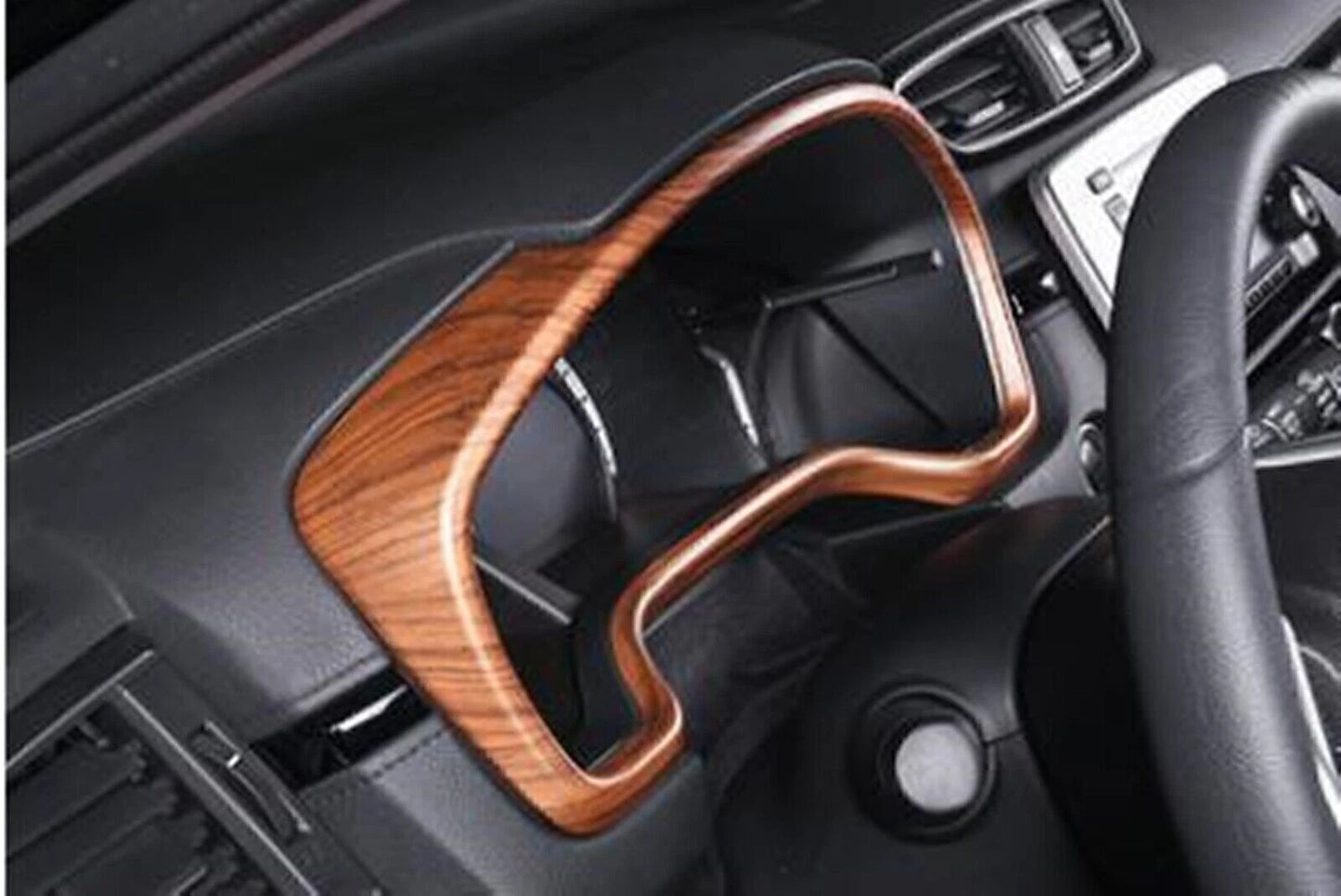 Console Dash Panel Trim for Honda CR-V 2017-2022 Peach Wood Grain ABS