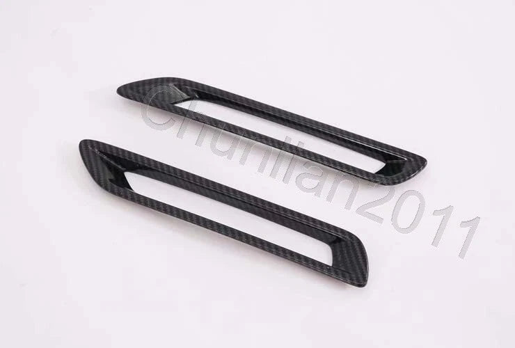 Rear Fog Light Cover Trim for 2019-2023 Toyota RAV4 Carbon Fiber 2 x Pieces
