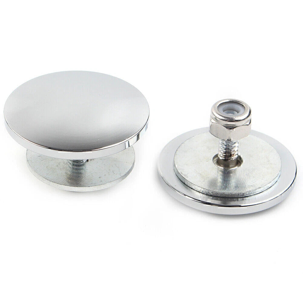 Chrome Aluminum Inner Fairing Mirror Plugs for Harley Street Glide Trike (2009-2023)