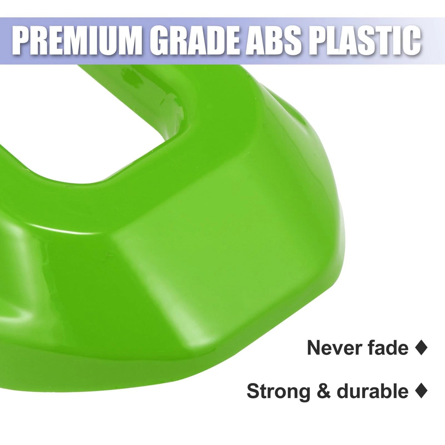2 x Green Hood Latch Lock Catch Brackets Covers for Jeep Wrangler JL (2018-2021)
