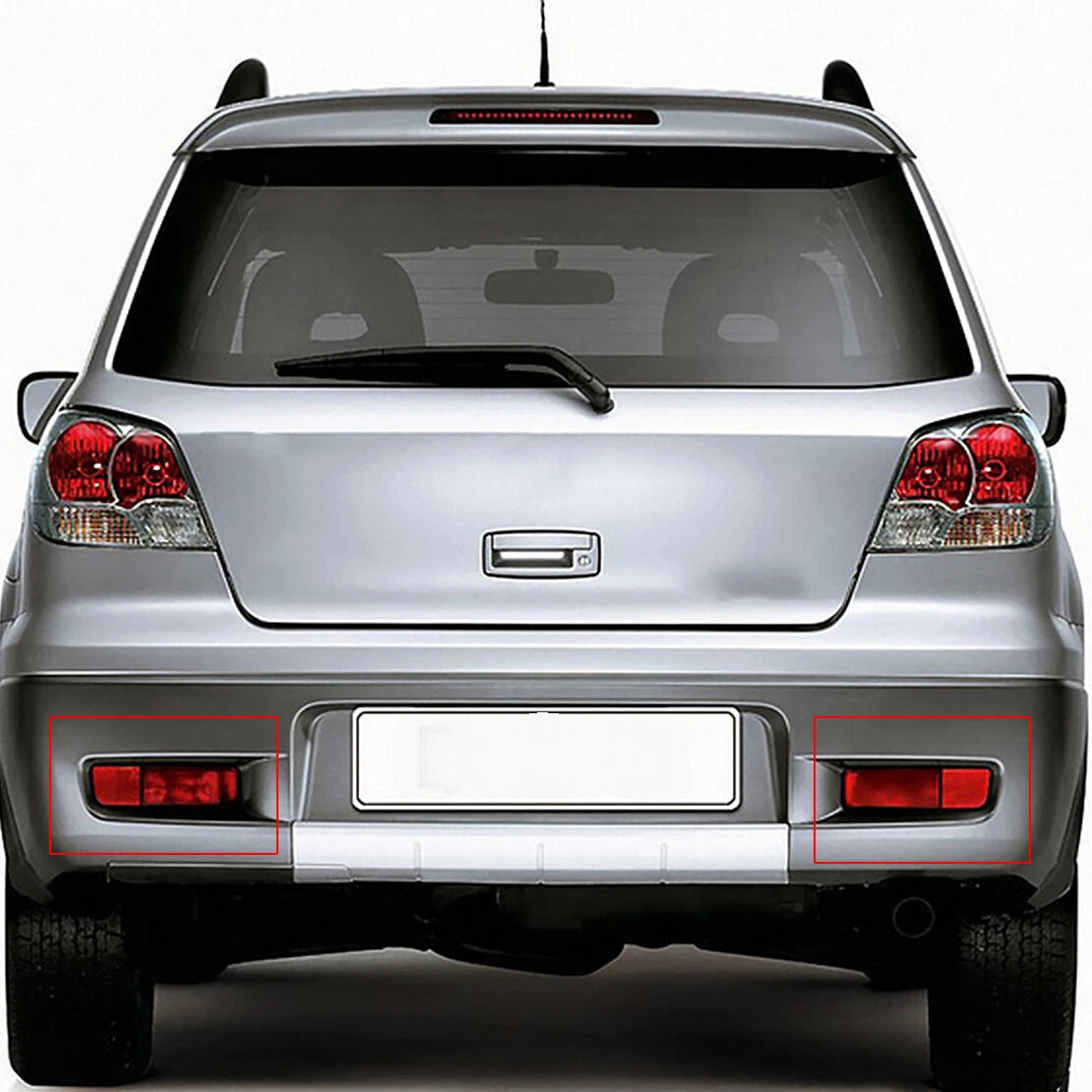 Tail Bumper Reflector Light Housing for Mitsubishi Outlander (2003-2006)