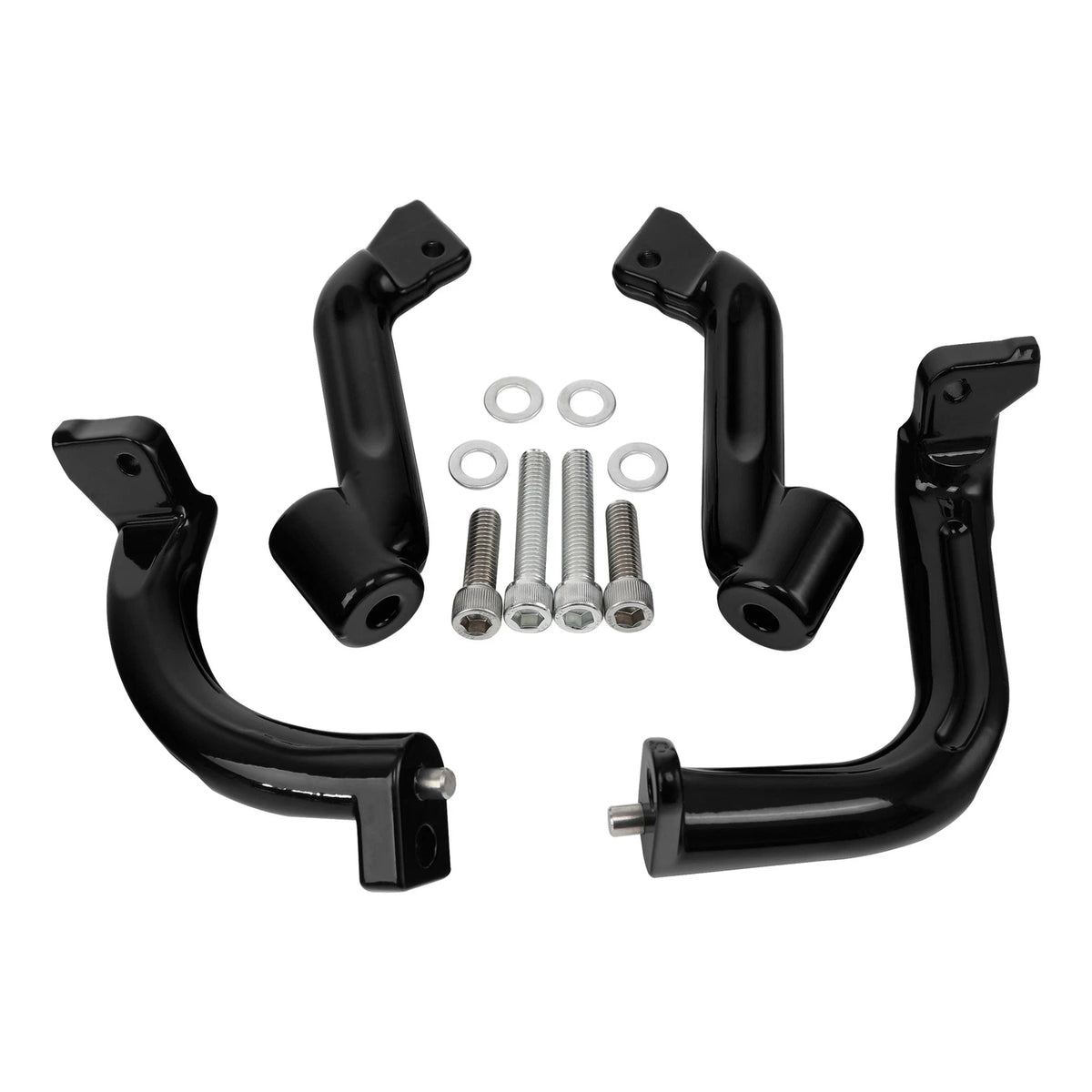 Rider Driver Footboards Mount Bracket for Harley Touring Street Glide (14-24)
