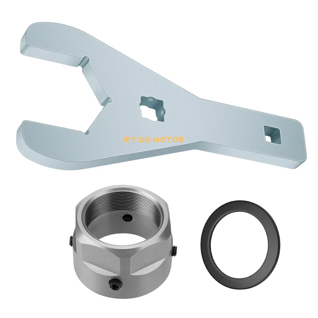 Rear Axle Lock Nut & 46mm Wrench Tool for Yamaha YFZ450R (2009–2024)
