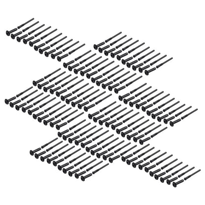100Pc 1/4" Hole Flare Bumper Rivet Clips for Chrysler Jeep (2007-2018)