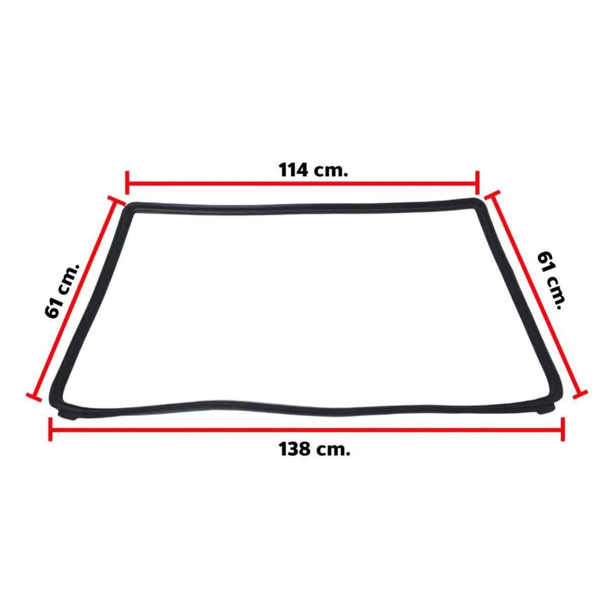 Front Windshield Rubber Glass Seal Fits Toyota Hilux LN85 Ute Truck 1989-95 EBDE