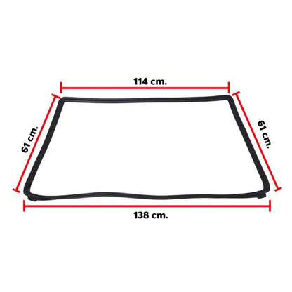 Front Windshield Rubber Glass Seal Fits Toyota Hilux LN85 Ute Truck 1989-95 EBDE