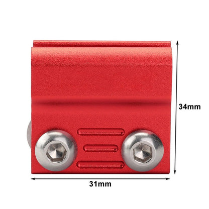 Red Motorcycle Front Brake Line Hose Clamp for HONDA XR250R (1996-2004)