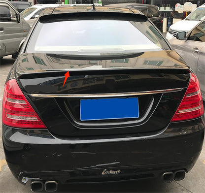 Unpainted Rear Spoiler Wing for Mercedes Benz S-Class W221 (2007-2013)