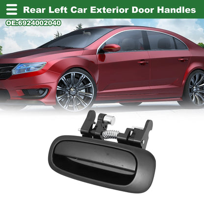 Rear Left Door Handle for Toyota Corolla (1998-2002) Black