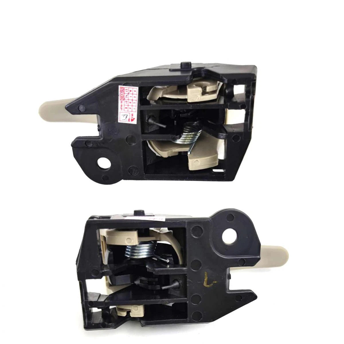 Interior Door Handle Light Gray Pair Fits Toyota Corolla Altis Sedan 2010-13 D06