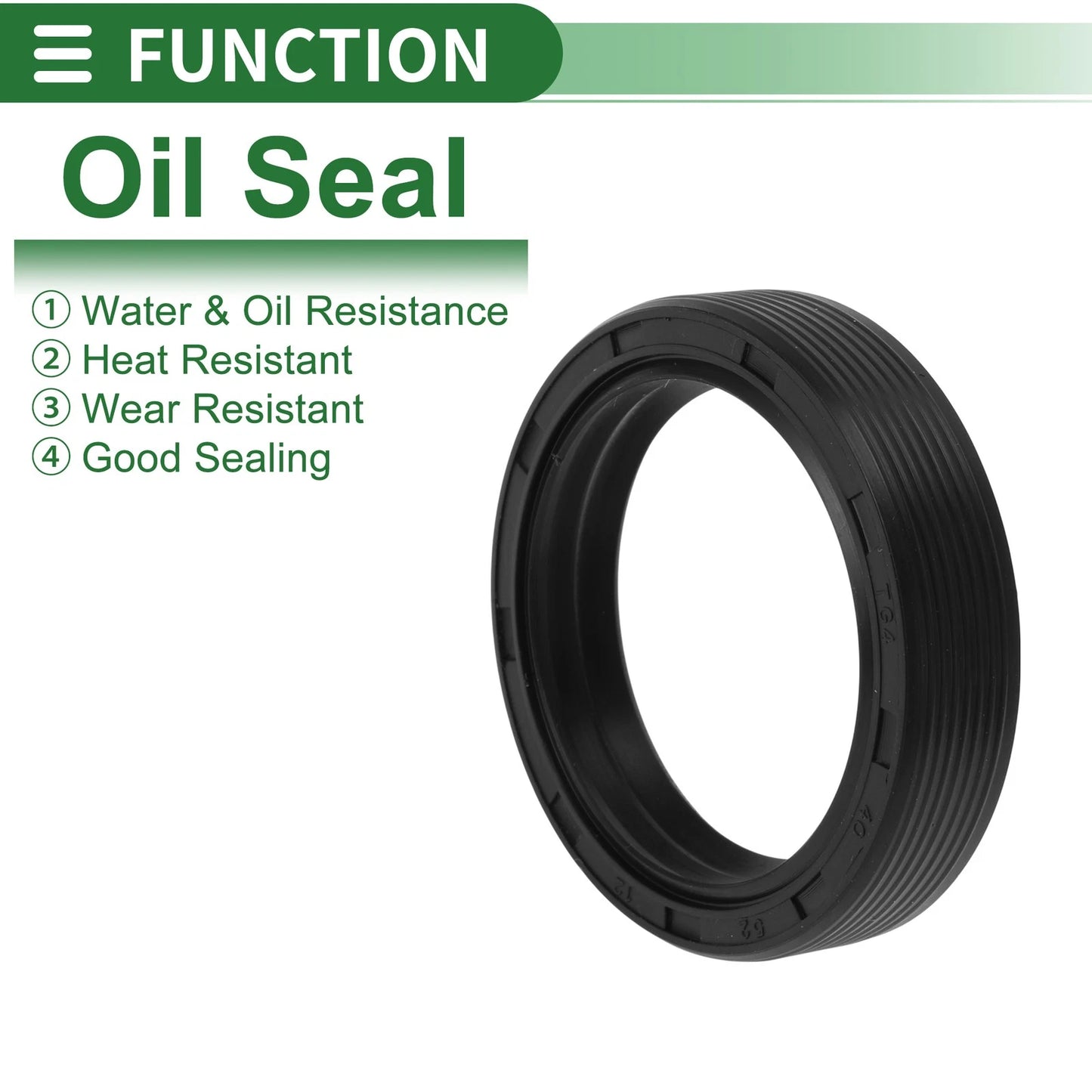 Oil Seal 40x52x12mm Seal Ring NBR Rubber for Make Model
