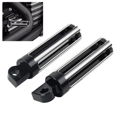 Aluminum Male Mount Foot Pegs for Harley Touring Sportster Softail Dyna