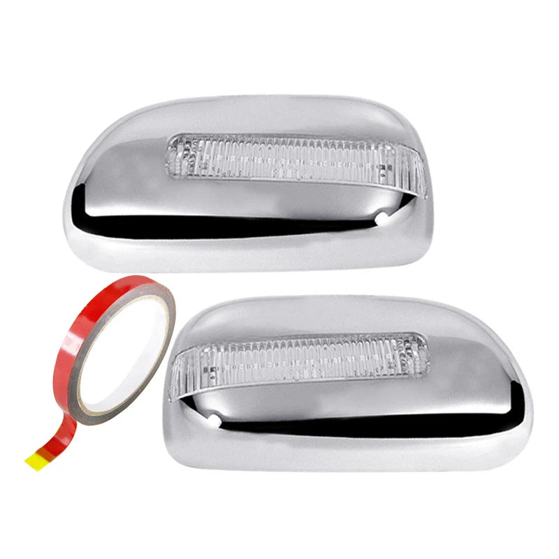 Silver Side Rearview Mirror Cover Trim for Lexus IS300 (2001-2005)