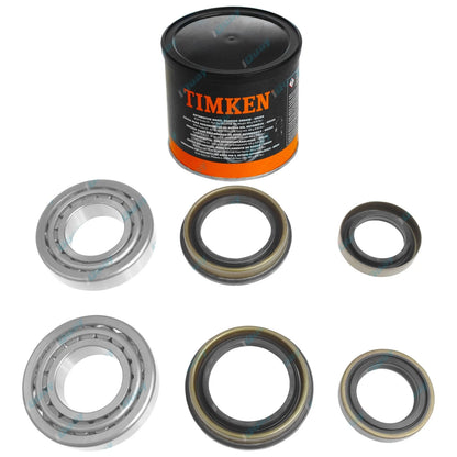 2 x Rear Wheel Bearing Kits + Grease for Nissan Urvan E24 1987~1993 RWD Van