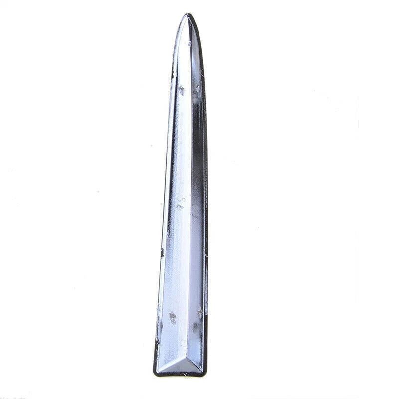 Right Side Chrome Front Bumper Upper Grill Moulding Trim for Fiat 500 (2007-2015)