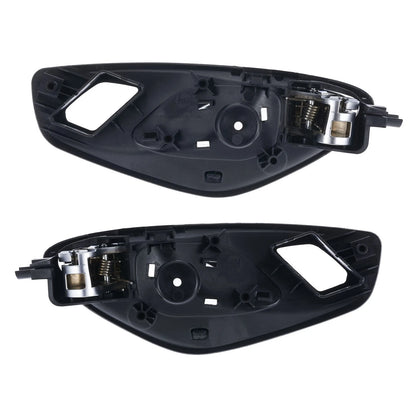 2 x Front Left & Right Inner Door Handle Silver for Chevrolet Camaro (2016–2020)