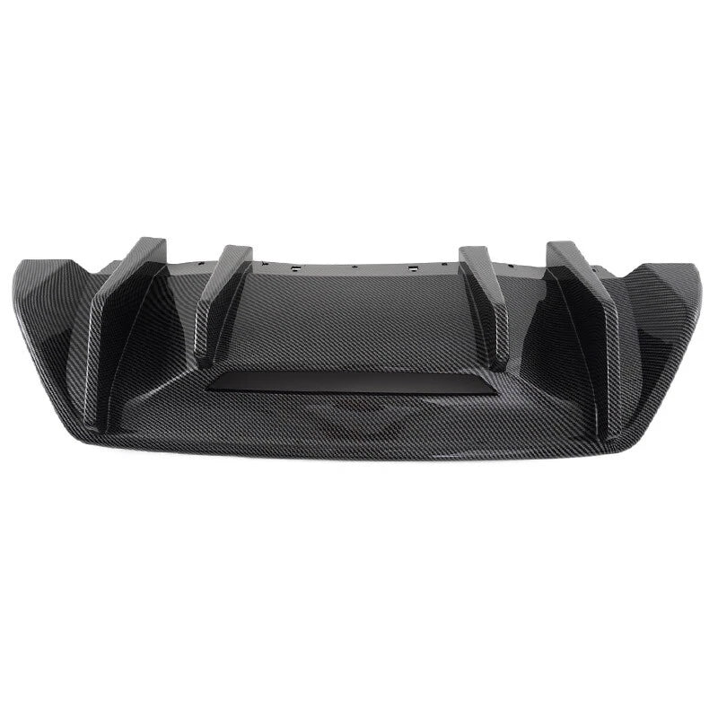 Rear Bumper Lip Diffuser for Ford Mustang GT S650 2024+ Carbon Fiber