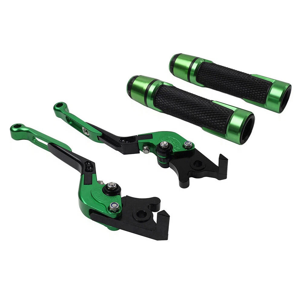 Extendable Brake Clutch Levers & Handlebar Grips for Suzuki GSX-S750 (2017-2023)