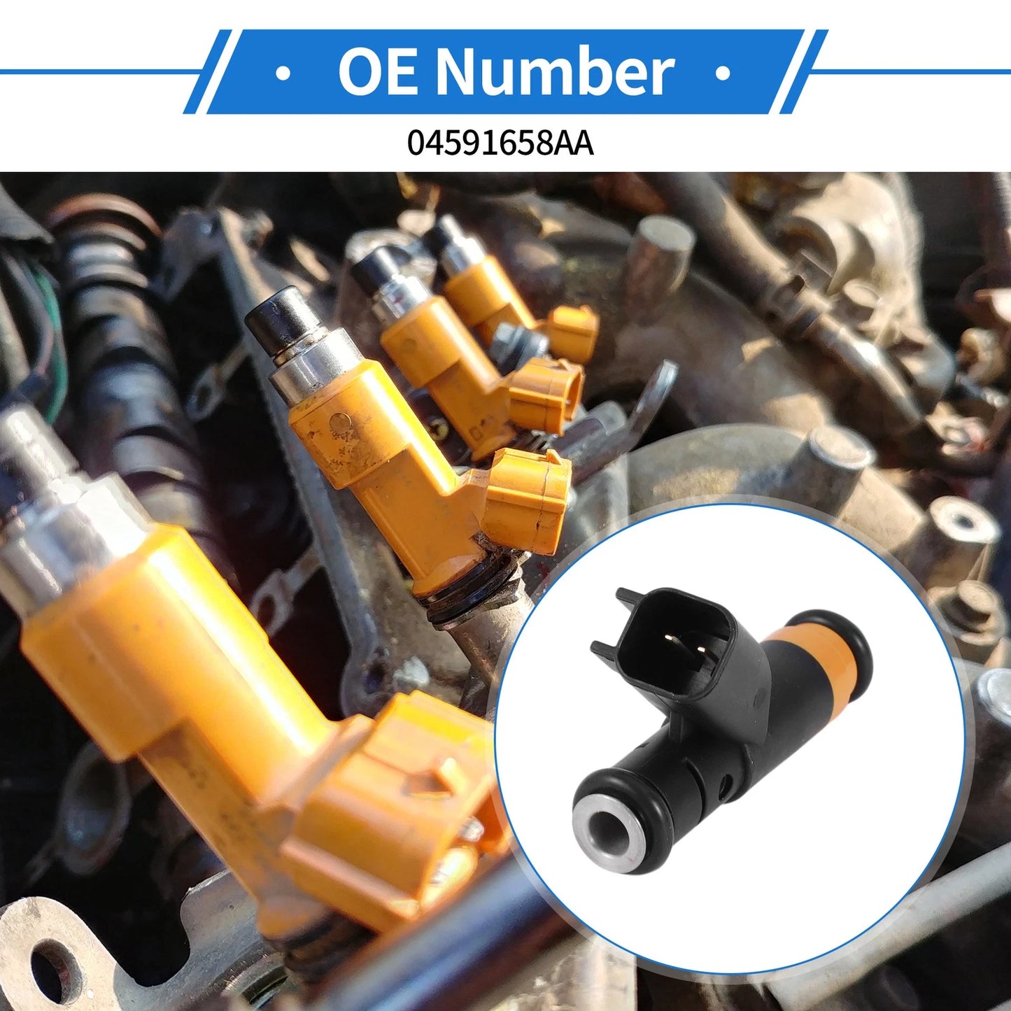 1 x Fuel Injector for Chrysler 300M (2000 - 2004)